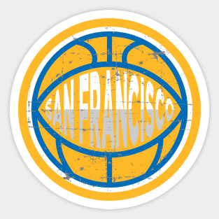 San Francisco Basketball 1 Sticker